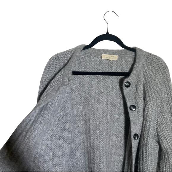 Sezane Emile Cardigan in Mottled Grey Small - Picture 4 of 9